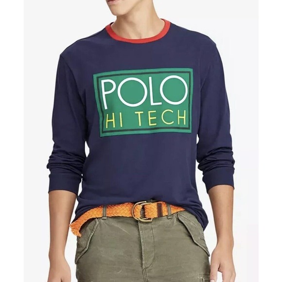 Polo Ralph Lauren RRL Hi Tech Classic Fit Shirt Mens Large New Fast Shipping - Picture 9 of 9